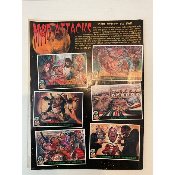 MAD Magazine January 1997 Issue No. 3 Featuring Mars Attacks - Picture 3 of 4